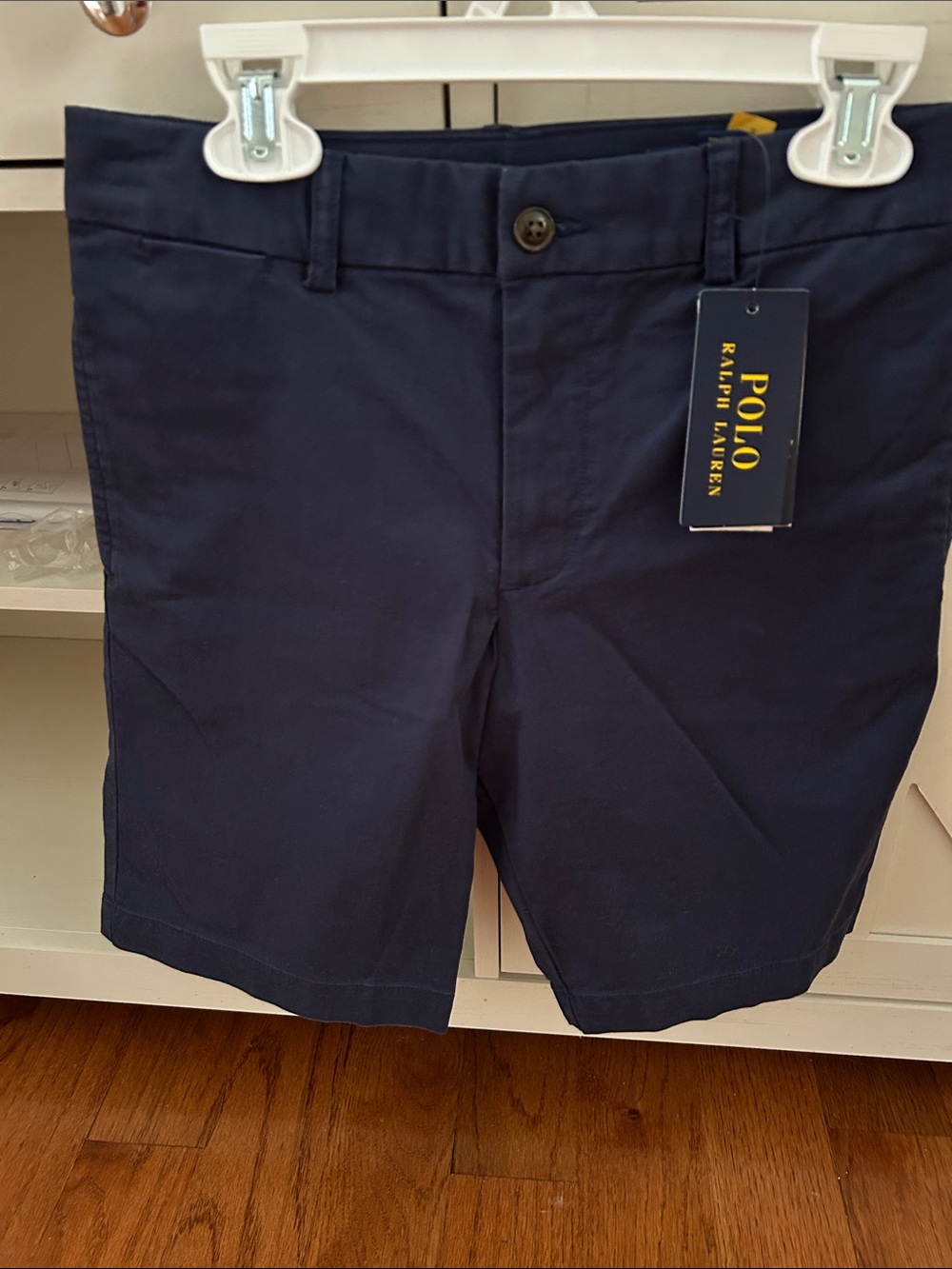 Polo by Ralph Lauren Navy Flat Front boys Shorts size 12